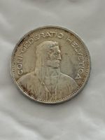 5 Franken 1937  Silber, Rar