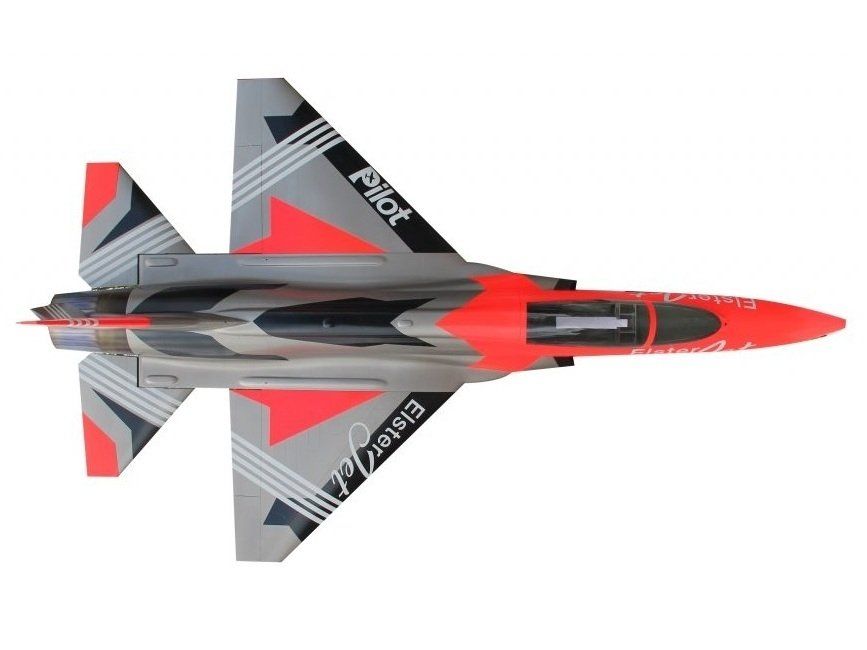 TR Elster Jet 2.2m FC1 3D-Jet Spw 1329mm, mit EZFW, Pilot-RC (Neu und ...