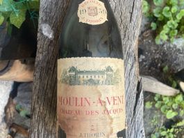 MOULIN A VENT CHATEAU DES JACQUES THORIN 1959