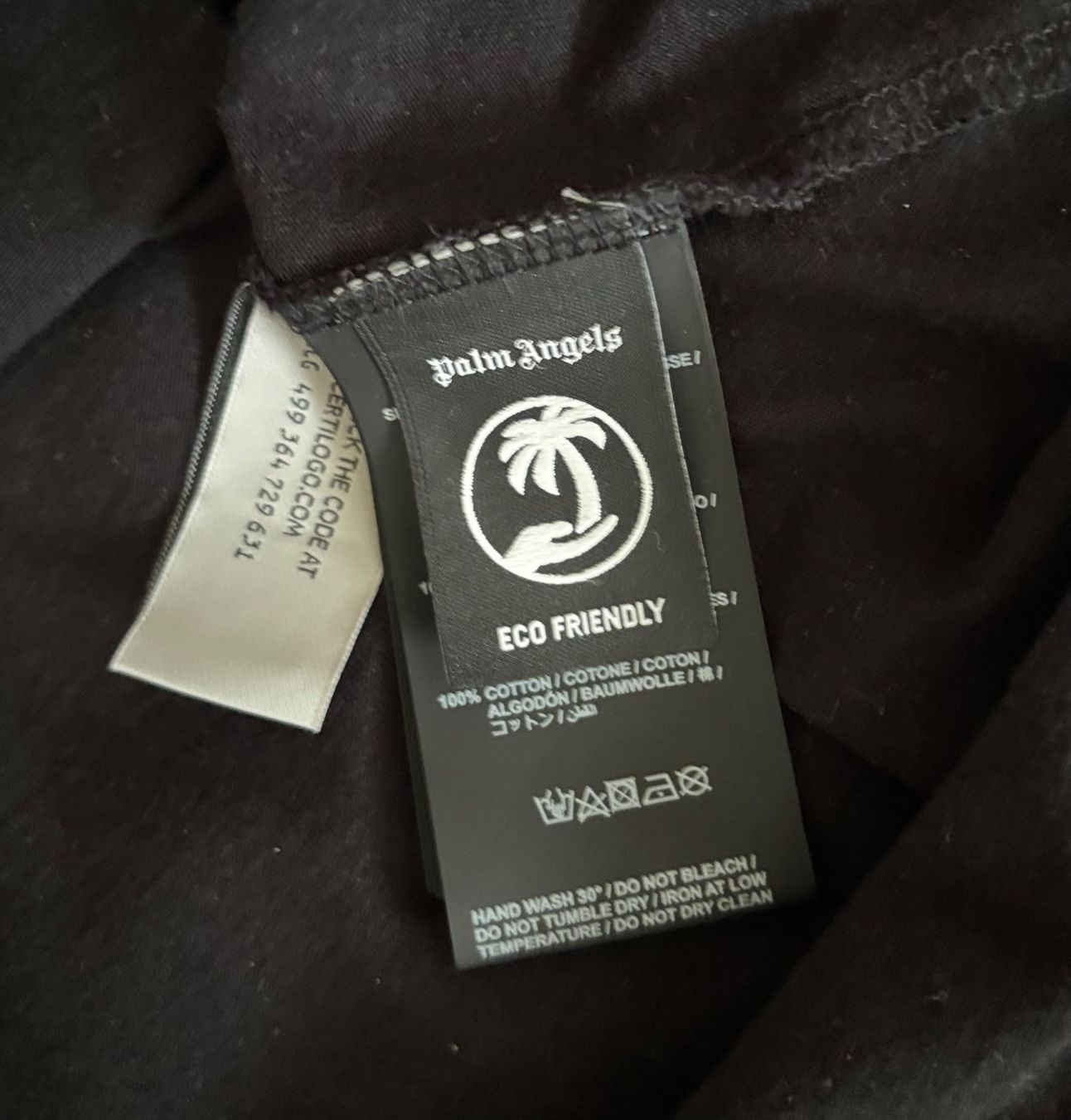 Palm Angels T-Shirts: Palm Angels Long T-Shirt  Black – Neu (gemäss Beschreibung) aus Zollikerberg von Onetop 5
