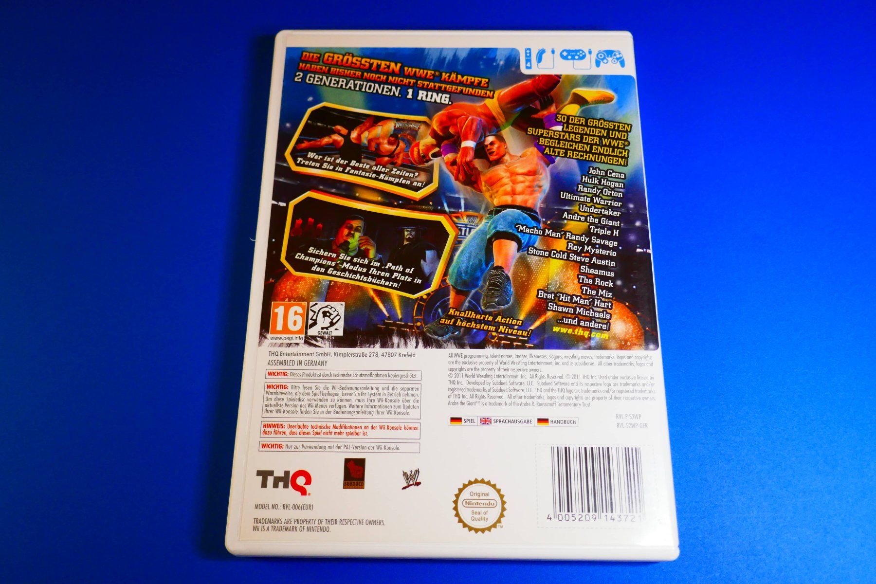 Nintendo Giochi: WWF All Stars - Nintendo Wii – Usato da Vuarrens venduto da Espace-Retro 2