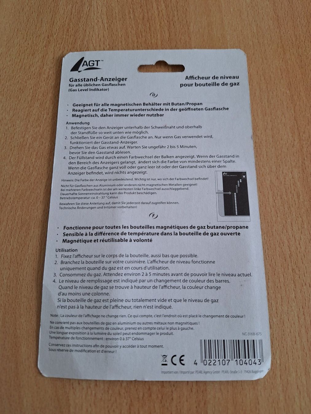 Misurare: Gasstand-Anzeiger – Nuovo e nell'imballaggio originale da Bülach venduto da blackhawk21 1