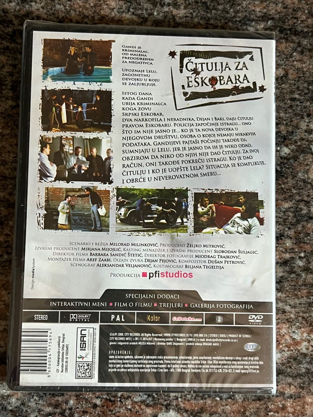 Tutti i DVDs: DVD "Citula za Eskobara" - Serbien – Nuovo e nell'imballaggio originale da Altstätten SG venduto da sheamus 1