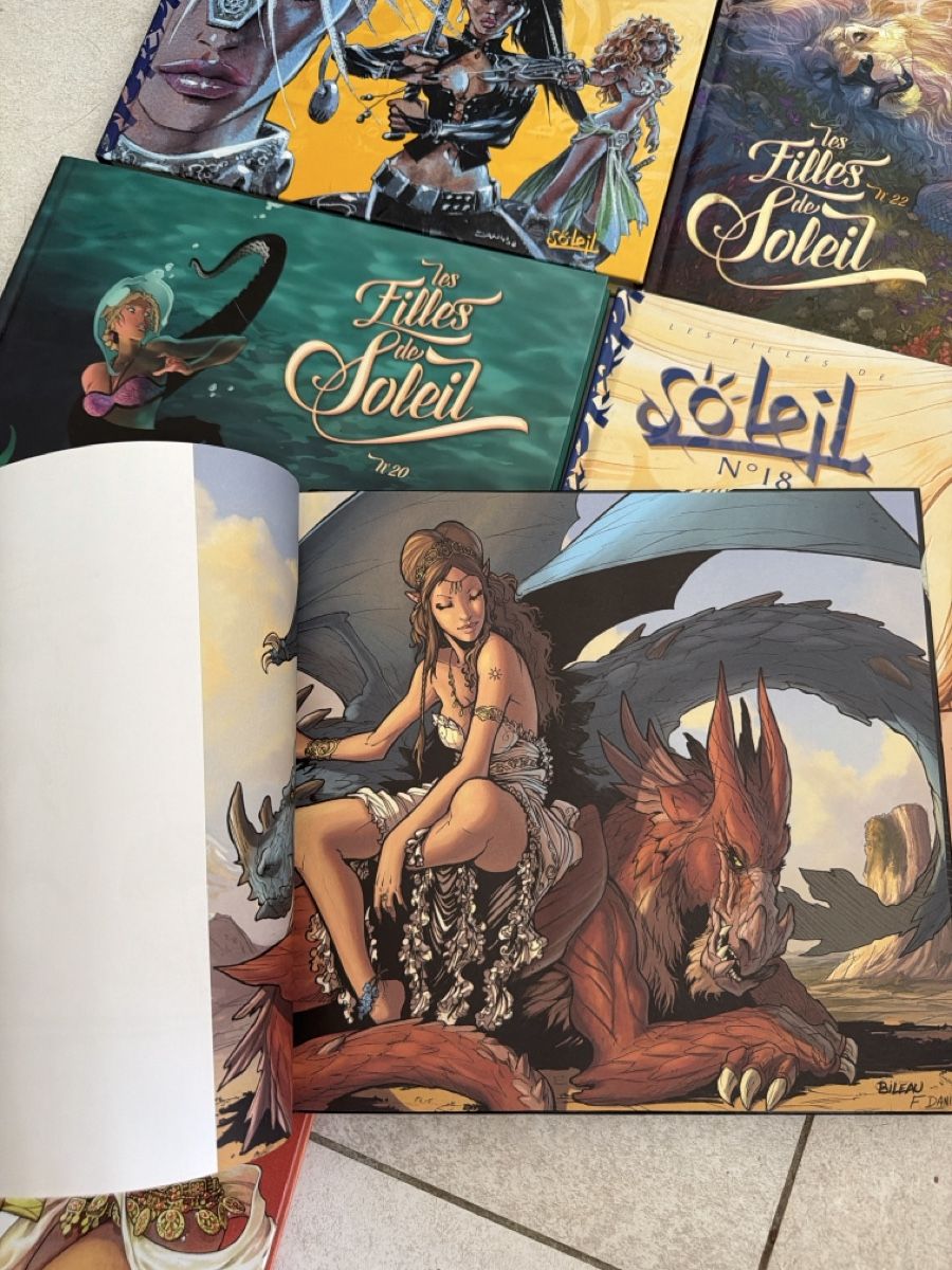 Fumetti: Les Filles du Soleil Comics Collection 6 Books Set – Usato da Martigny venduto da Jacoosh1234 3