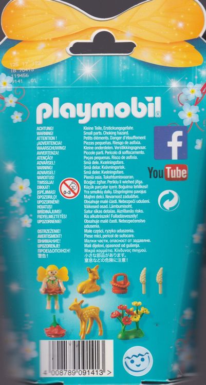 PLAYMOBIL FAIRIES 9141 FATINA CON I CERBIATTI new (Neu und