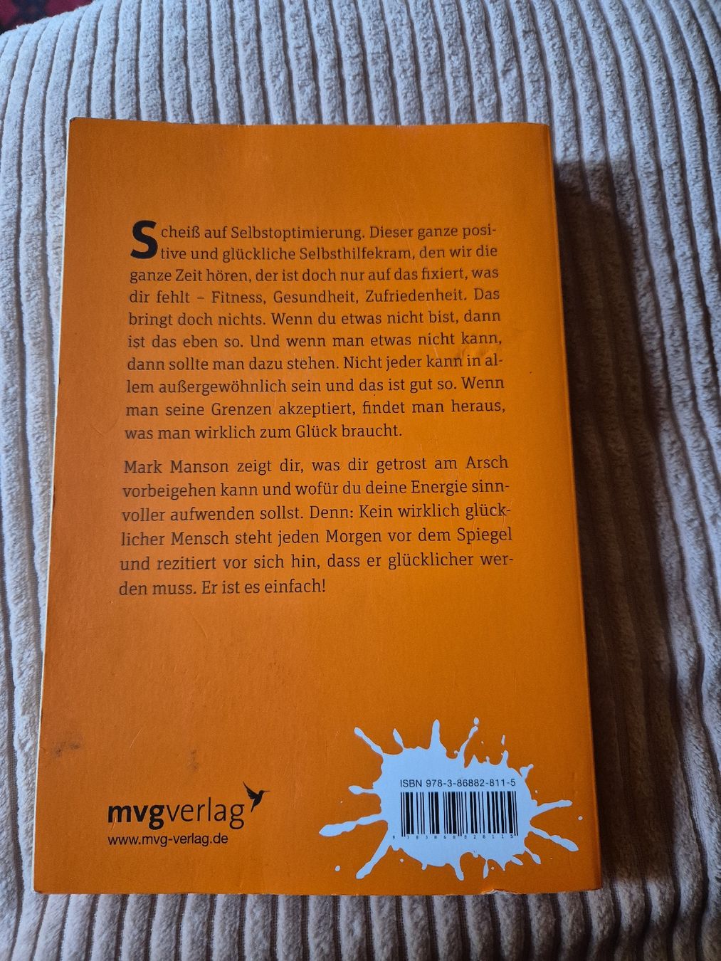 Libri: Buch Die subtile Kunst des darauf Scheissens, Manson Mark – Usato da Aigle venduto da jas_8pld 1