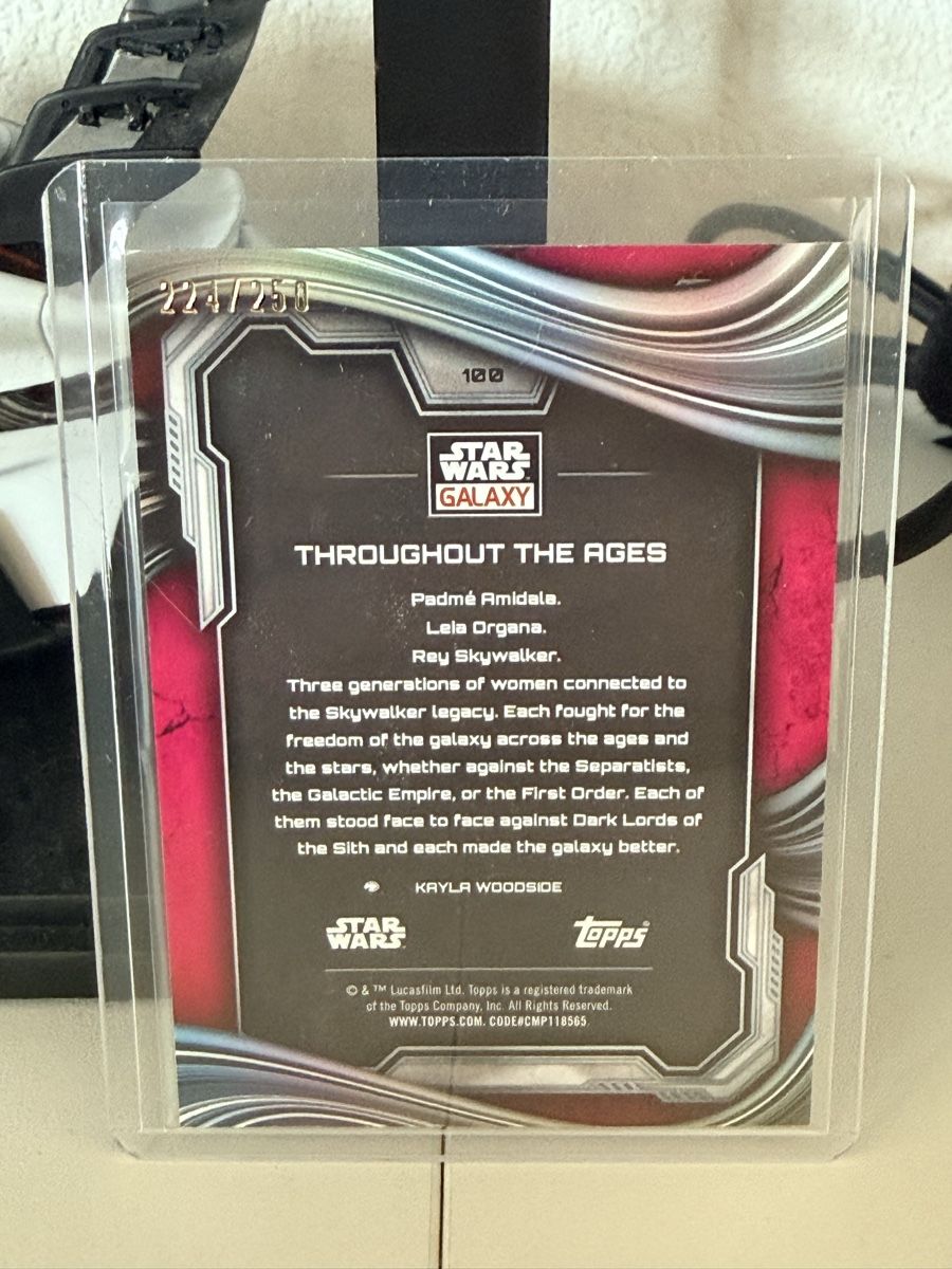 Topps Carte collezionabili: Topps Star Wars galaxy 2025 – Nuovo (secondo la descrizione) da Pomy venduto da Asw.luxury 1