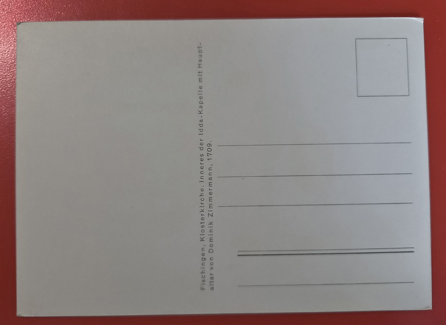 Cartoline postali: Fischingen Klosterkirche Idda-Kapelle neu – Nuovo (secondo la descrizione) da Melchnau venduto da Arthurius 1