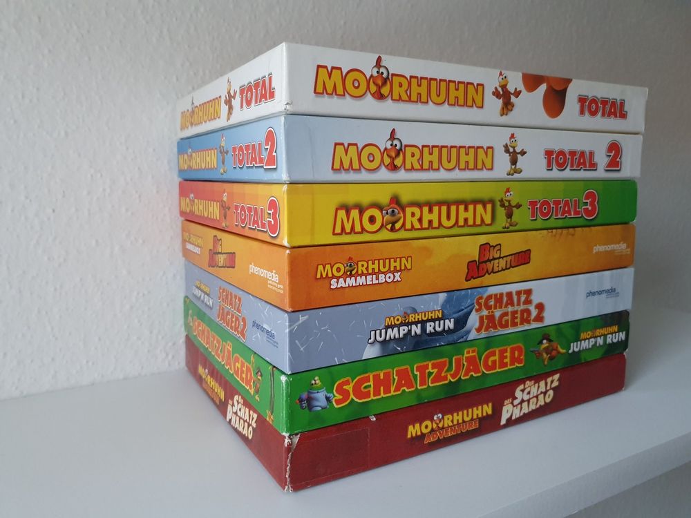 PC Games Moorhuhn Collection Big Box 7 Boxes über 30 Spiele | Kaufen ...