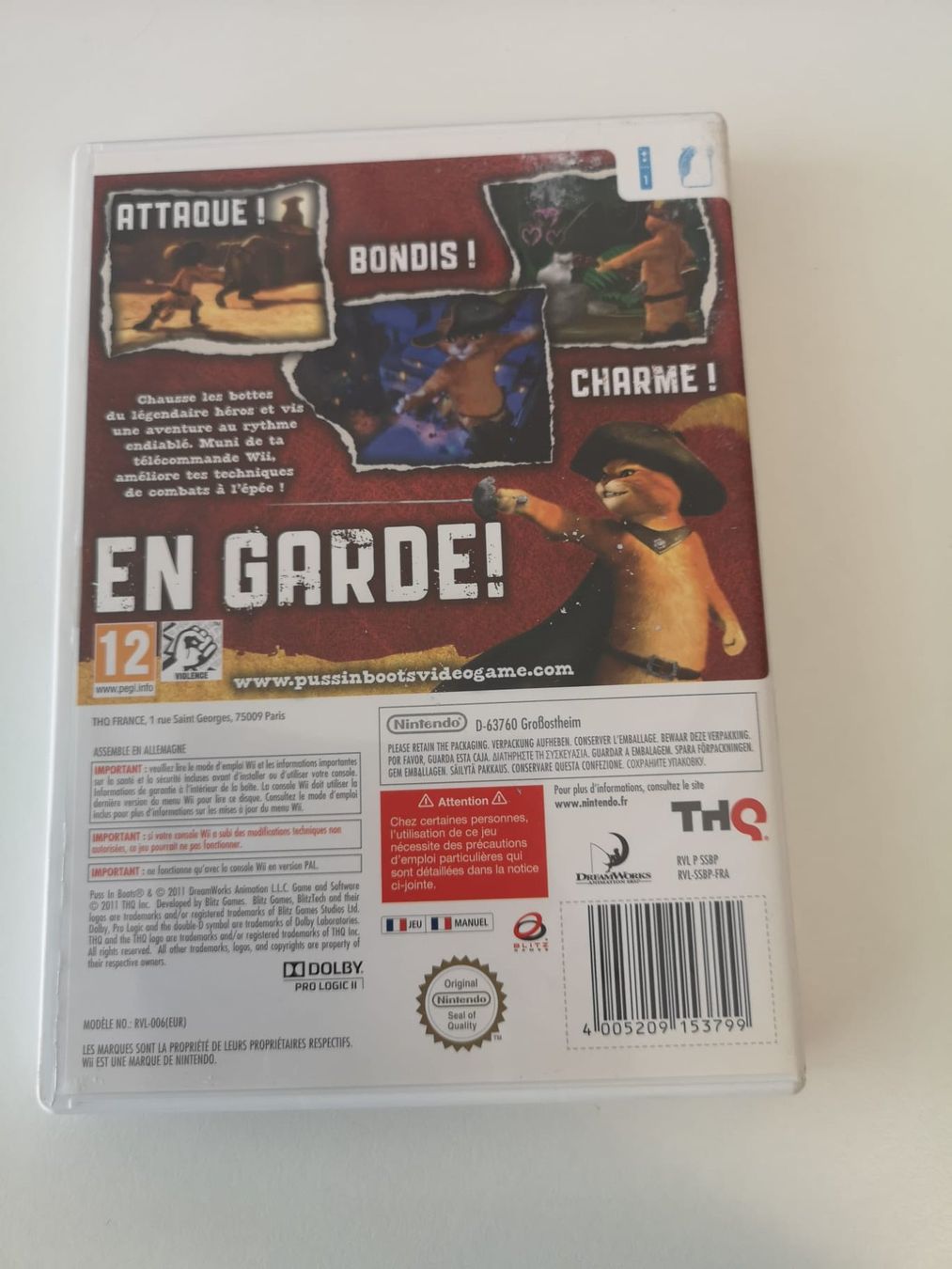 Nintendo Giochi: Le Chat Potté (Wii) – Usato da Herisau venduto da Seyashop1 2