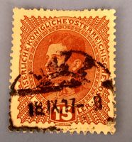 BRIEFMARKEN aus Österreich Kaiser Karl I GESTEMPELT  