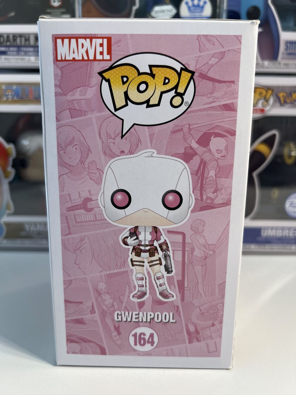 Funko Statuette: Funko POP! Marvel Gwenpool with Phone Edition Limitée – Usato da Le Mouret venduto da perfectbijou 1