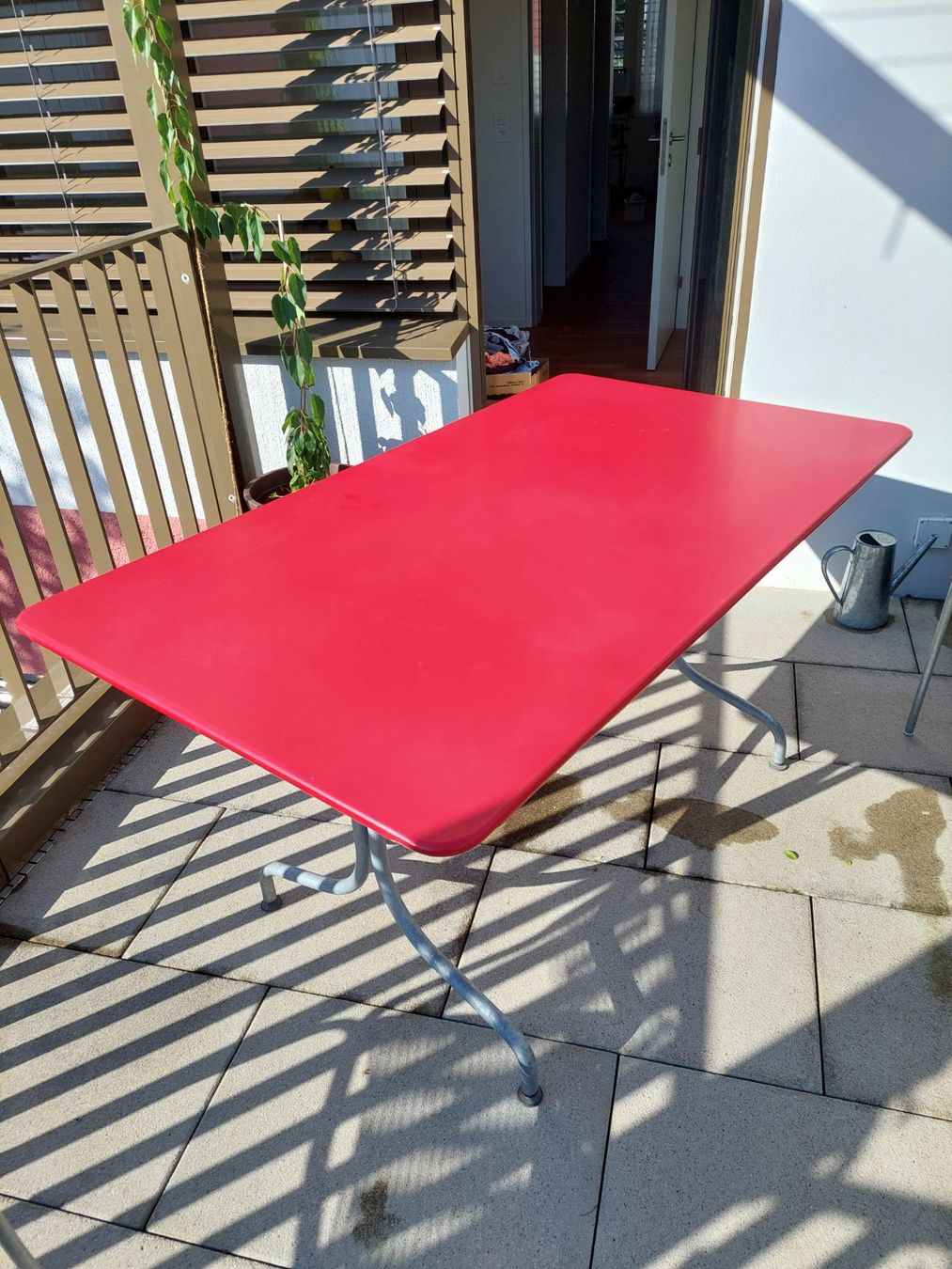 Schaffner Tischset: Gartentisch + 4 Stühle – Gebraucht aus Niederweningen von Waltera0