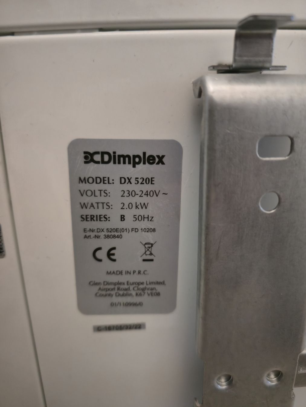 Radiatori: Dimplex DX 520E Radiator, 2.0 kW, Top Zustand – Nuovo (secondo la descrizione) da Frümsen venduto da M.dnaleiw 2
