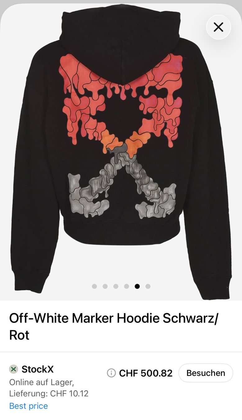 Off-White Maglioni & Felpe: Off-white hoodie – Usato da zürich venduto da Bailey17 8