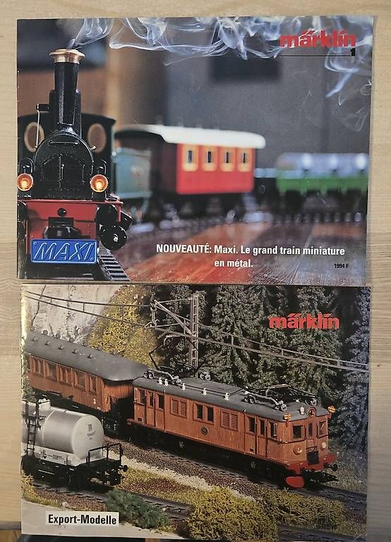 Riviste & Magazine: 2 magazines  Märklin – Usato da Lignières venduto da Greset41