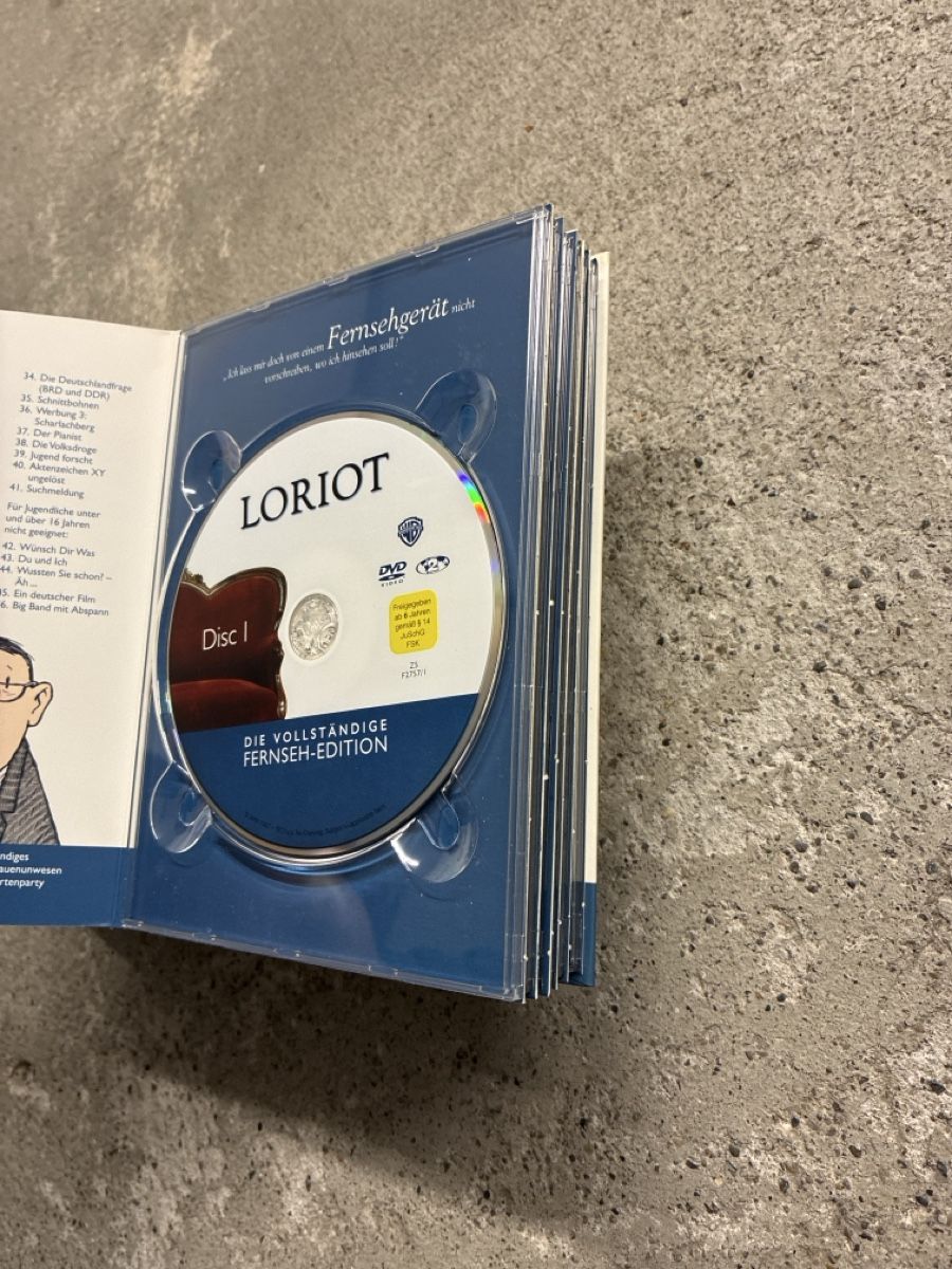 Tutti i DVDs: Loriot: Vollständige Seh-Edition 6 DVDs! – Usato da Rebstein venduto da Grafracing 1