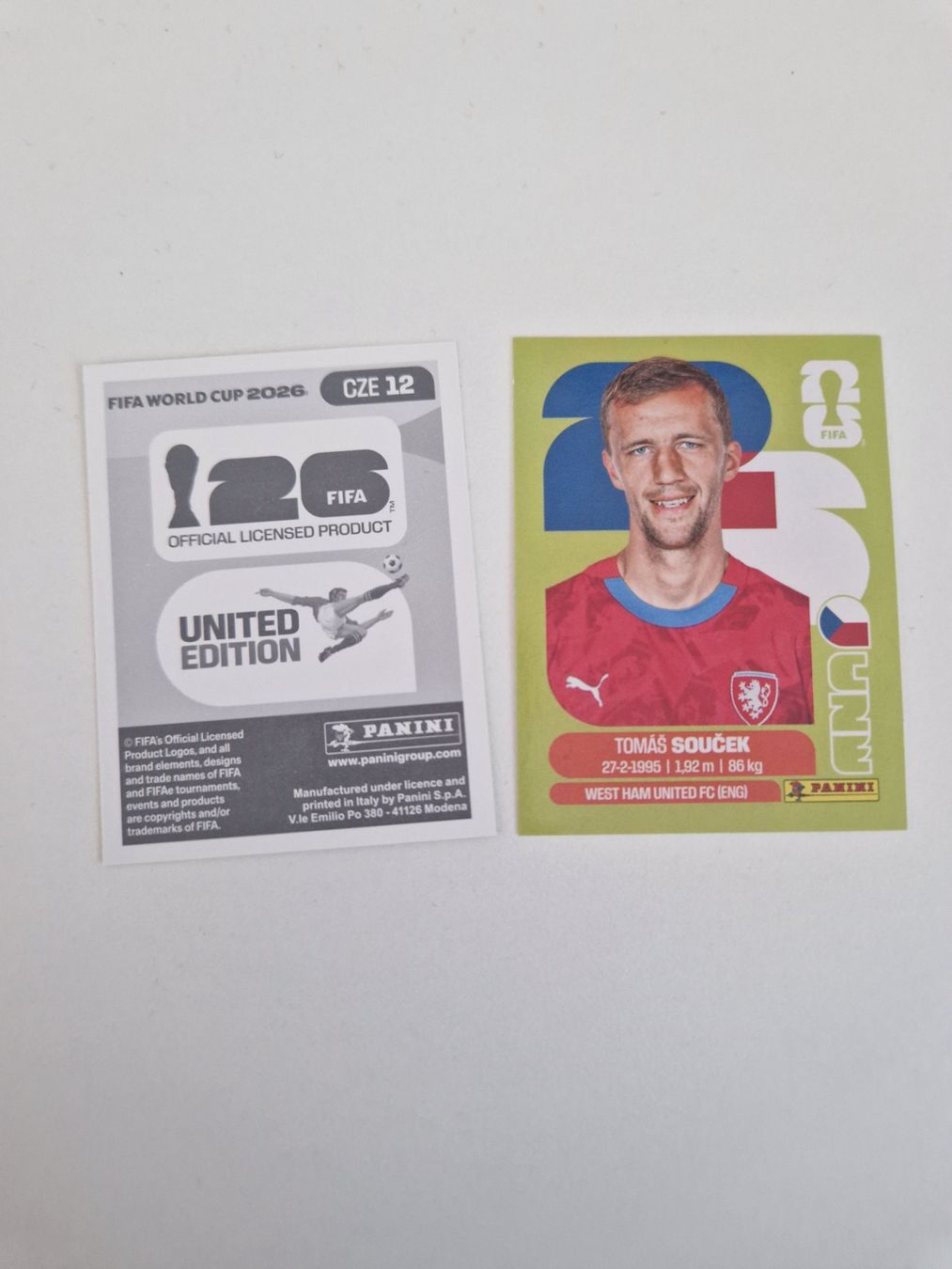 Panini Sammelbilder & Trading cards: Panini Sticker CZE12 – Neu (gemäss Beschreibung) aus Stüsslingen von white_angel86