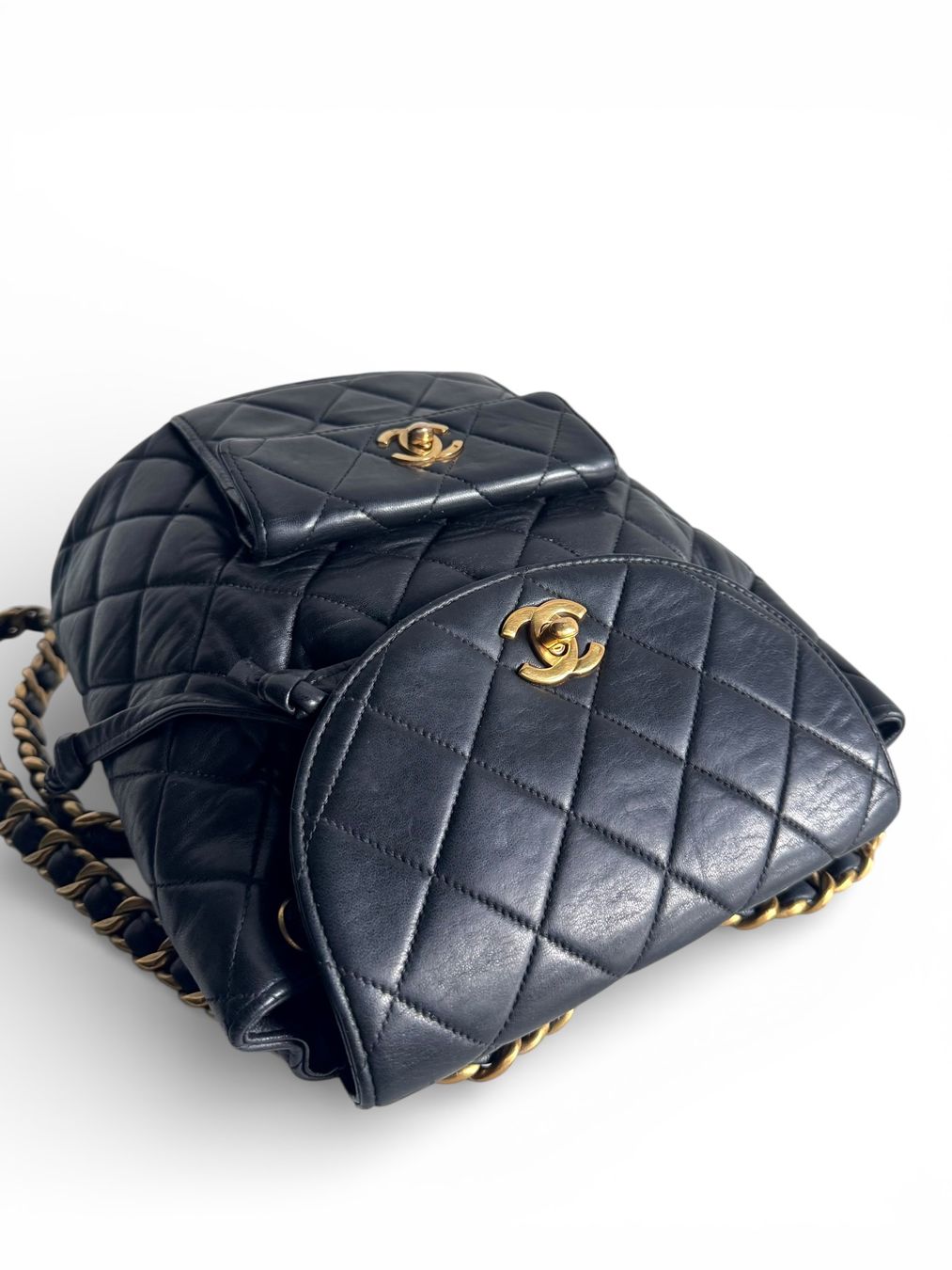 Chanel Borse da donna: CHANEL Lambskin Quilted Backpack Tasche – Usato da Kriens venduto da hannaandkiko 6