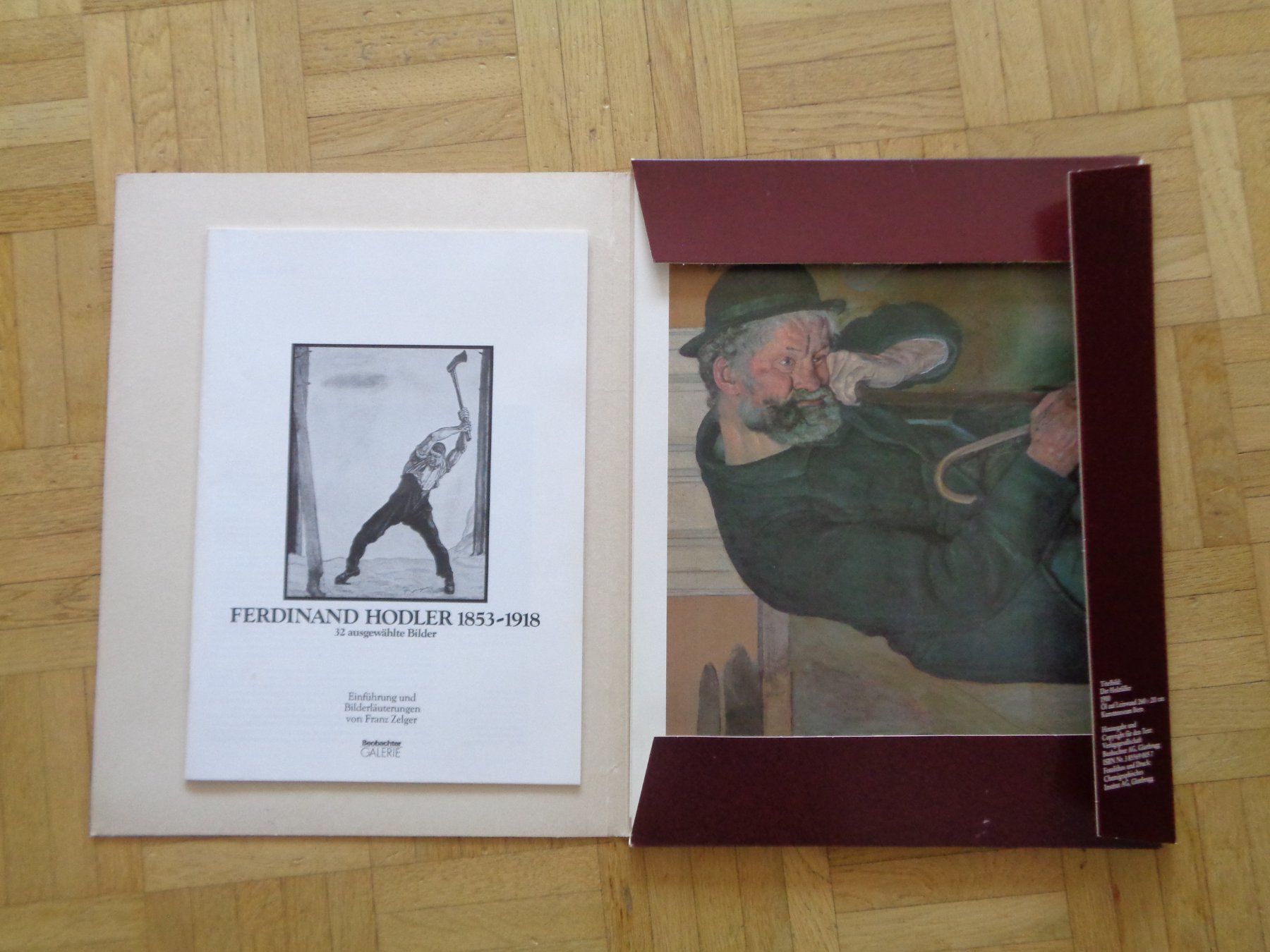 Poster & Bilder: Mappe mit Bildern von Ferdinand Hodler – Gebraucht aus Dietikon von chroetli77 1