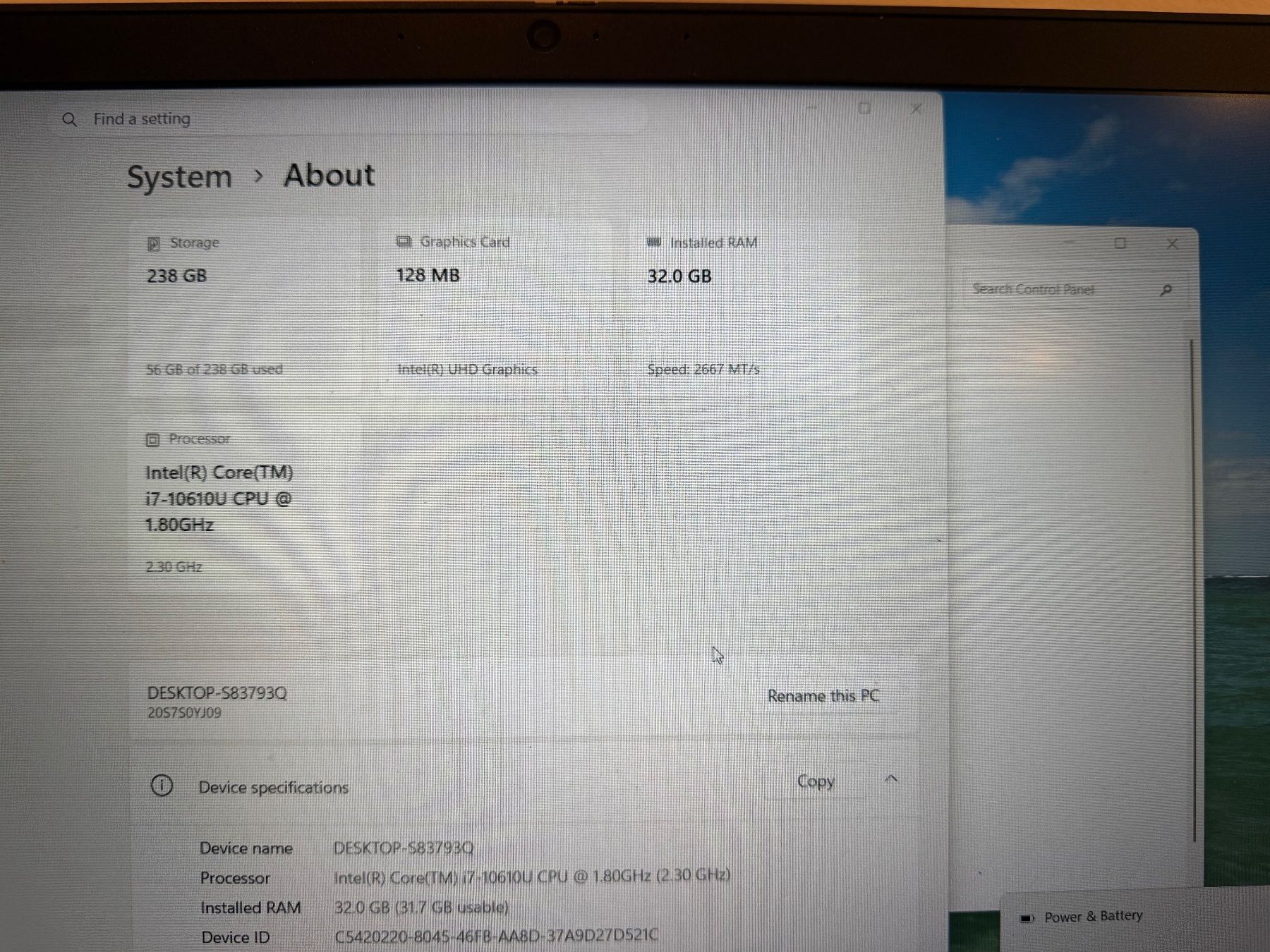 Lenovo Notebook: Lenovo T15 gen1 – Usato da Felsberg venduto da Peter.jurga 1