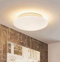 Lindby LED Deckenleuchte 'Toan' dimmbar (Modern) in Weiß