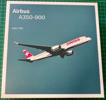 SWISS AIRBUS A350-900, NEU, MST.1:400, Metall, OVP, ORIGINAL