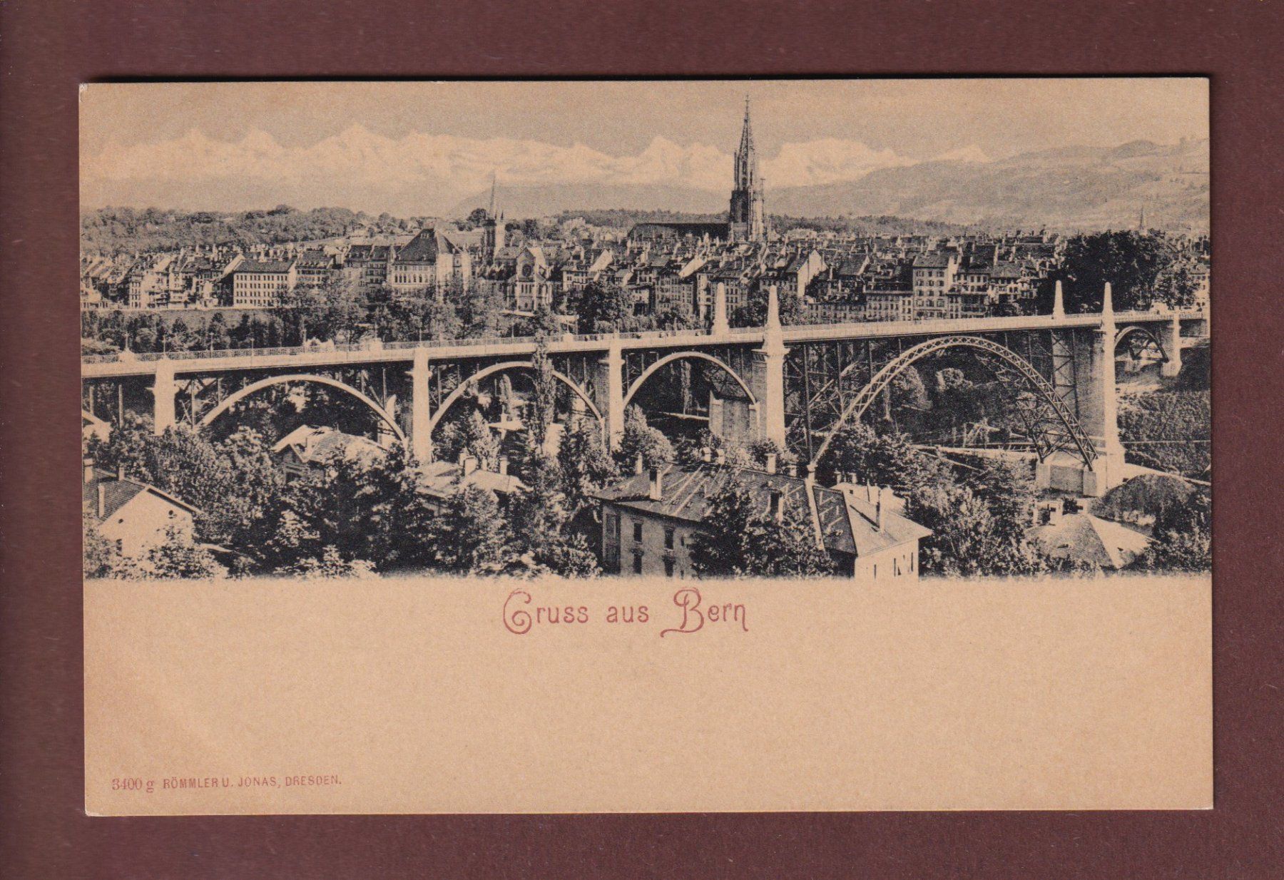 Cartoline postali: Gruss aus BERN – Usato da Pully venduto da nicecards-shop