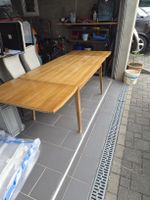 Ausziehtisch Holz 240x90x75cm guter Zustand