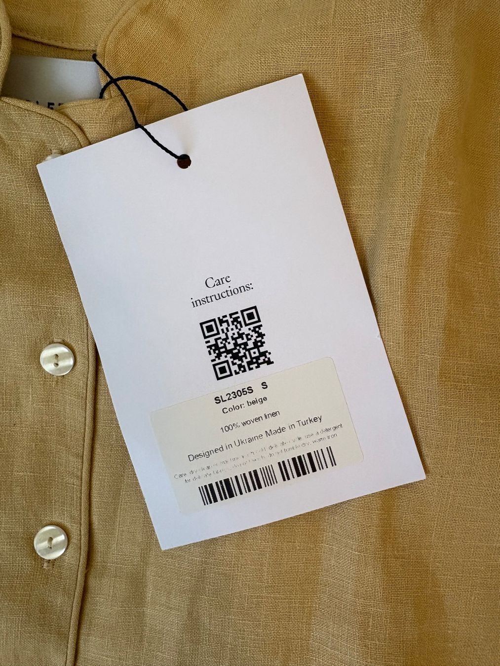 Lotti di vestiti: Sleeper Linen Set S – Nuovo e nell'imballaggio originale da Zürich venduto da CanBC 1
