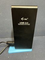 i-tec USB 3.0 Docking Station mit Netzteil und Kabeln