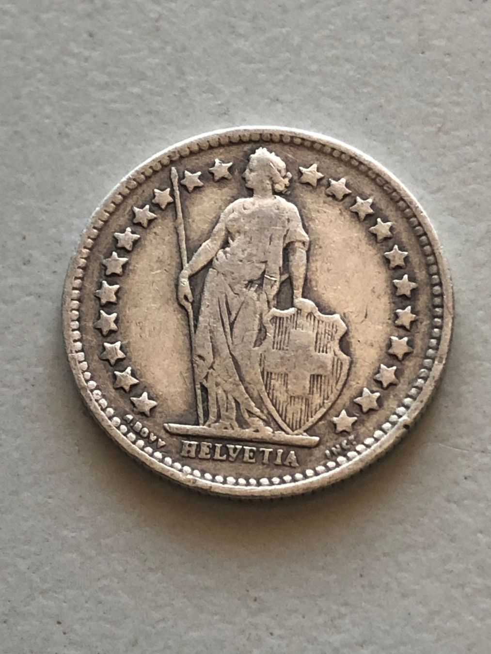 Tutti le monete: 50 Rp. 1921 – Usato da Schötz venduto da Odpa 1