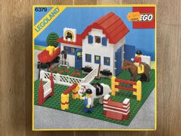 1986 LEGO Riding Stable 6379 Legoland vintage MISB NEU
