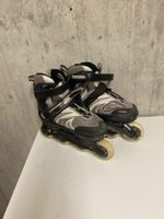 Inlineskates XY Skate Junior grau schwarz gebraucht