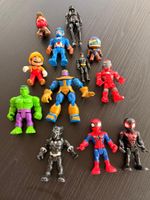 12 kleine Actionfiguren – Marvel, Super Mario & weitere