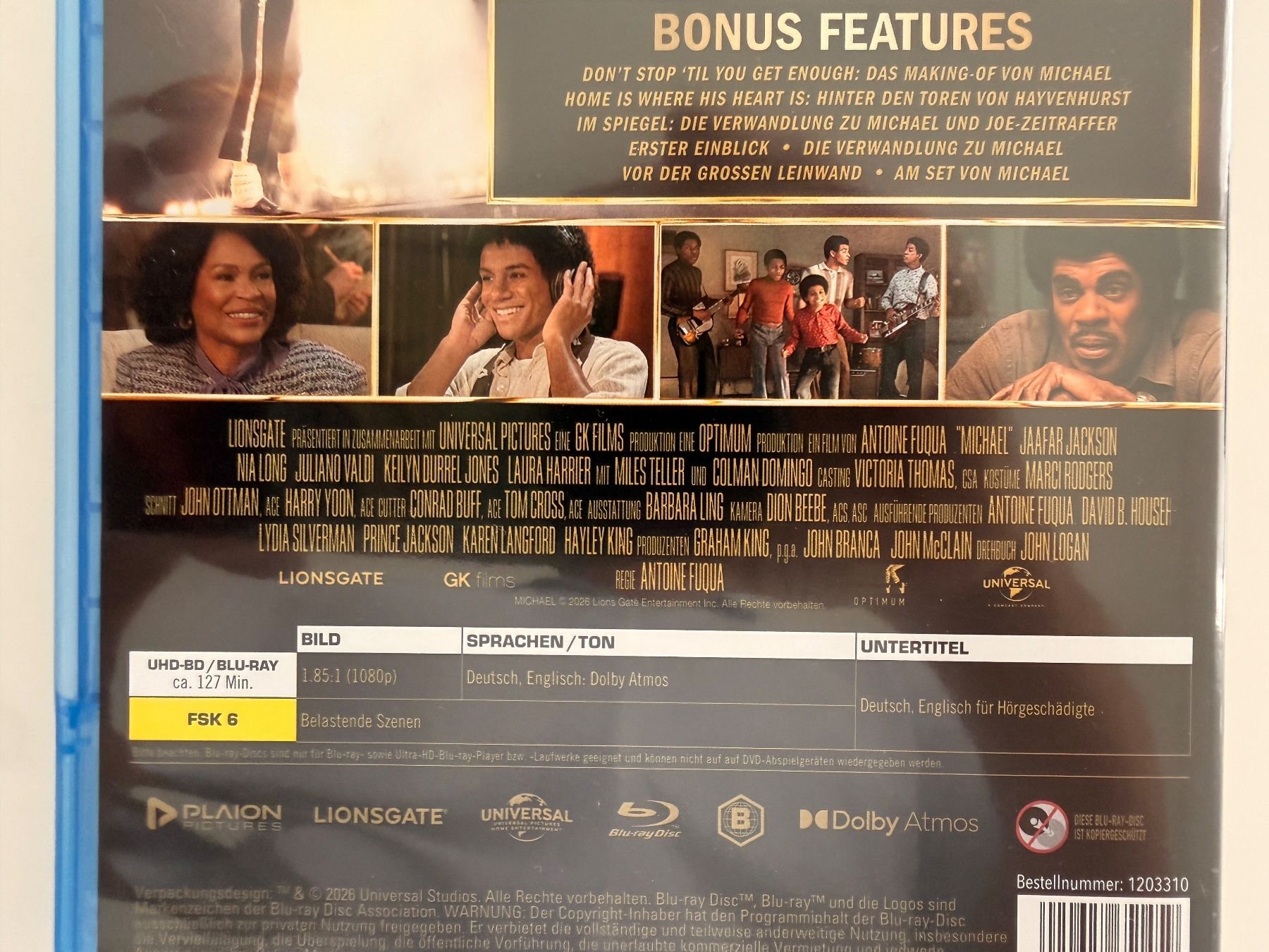 Tutti i DVDs: Blu-Ray: Michael (2026) – Nuovo (secondo la descrizione) da Hildisrieden venduto da Frentz 1