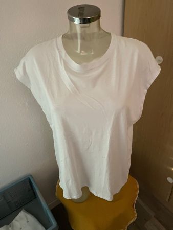 H&M Shirt Grösse S weiss