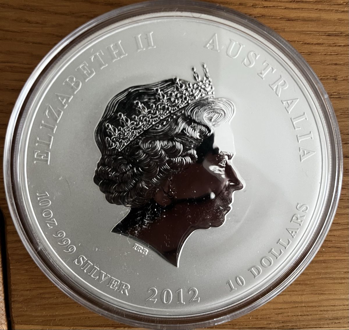 Alle Münzen: 10 Oz Australien Lunar Drache 2012 Coloriert – Neu (gemäss Beschreibung) aus Safenwil von reppto63 1
