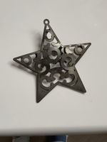 Metall Stern Deko Anhänger, 20cm  Vintage Style, Top Zustand