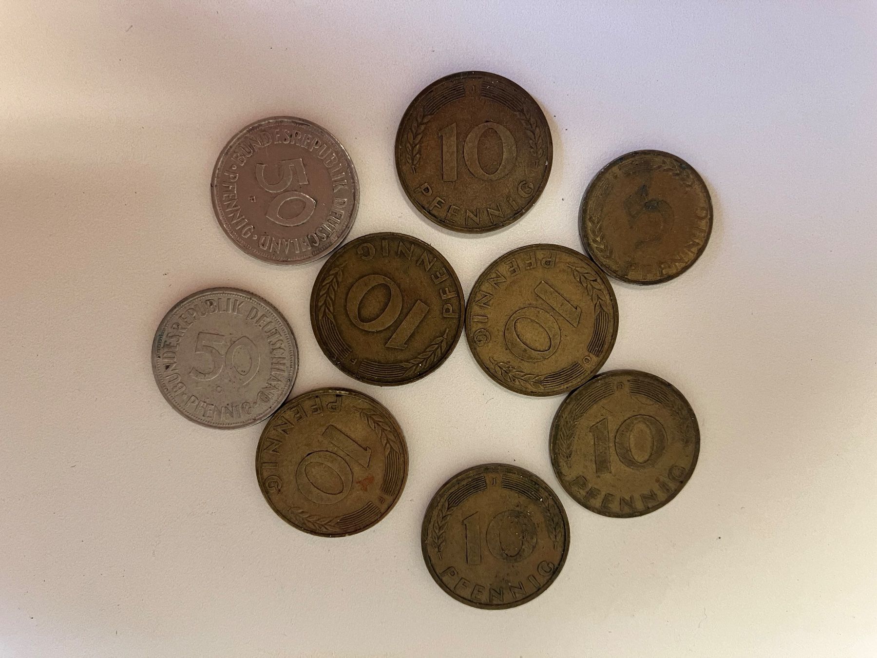 Alle Münzen: Deutschland Lot Pfennig – Gebraucht aus Schaffhausen von Simmel80 1