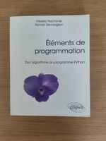 Éléments programmation De lalgorithme au programme Python