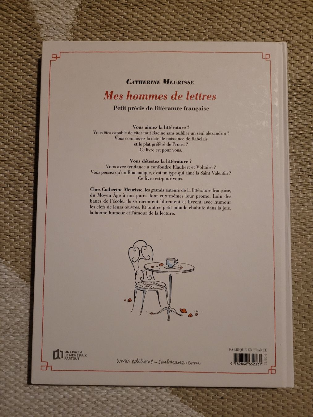 Libri: Mes hommes de lettres – Usato da Perlen venduto da Safari_23 1