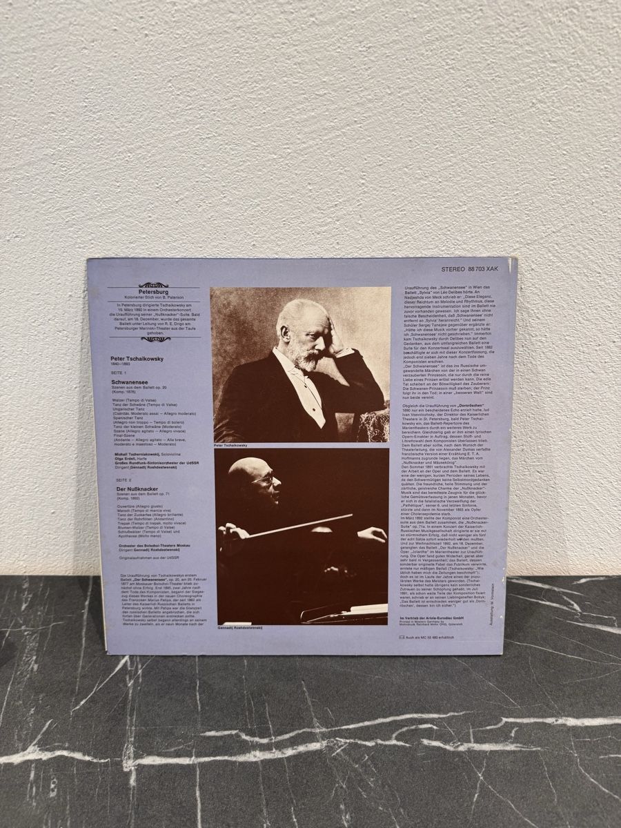 Vinyles: Tschaikowski - Schwanensee, der Nussknacker – D'occasion à Beromünster par sim_567j 1