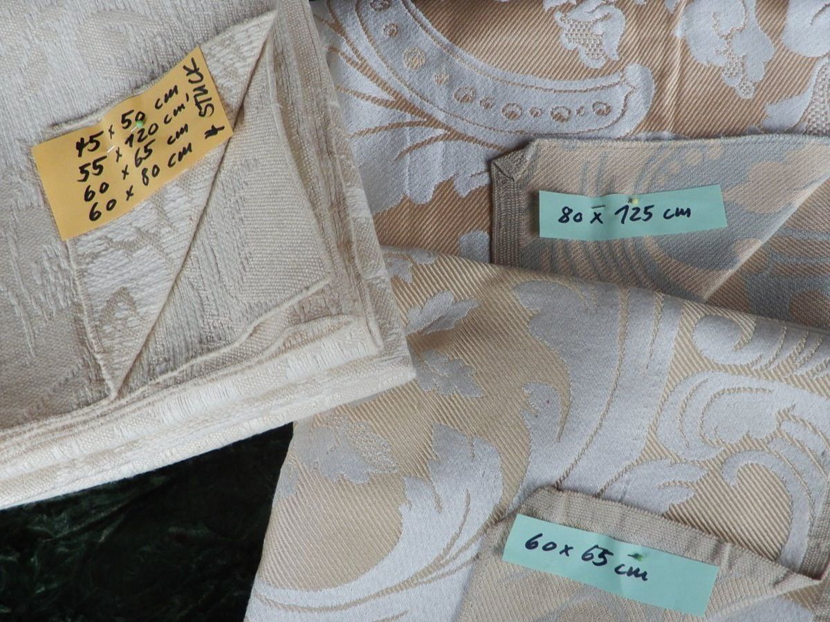 Stoffe: 6 STK VORHANG RESTSTOFFE – Gebraucht aus Huttwil von Kunterbuntli