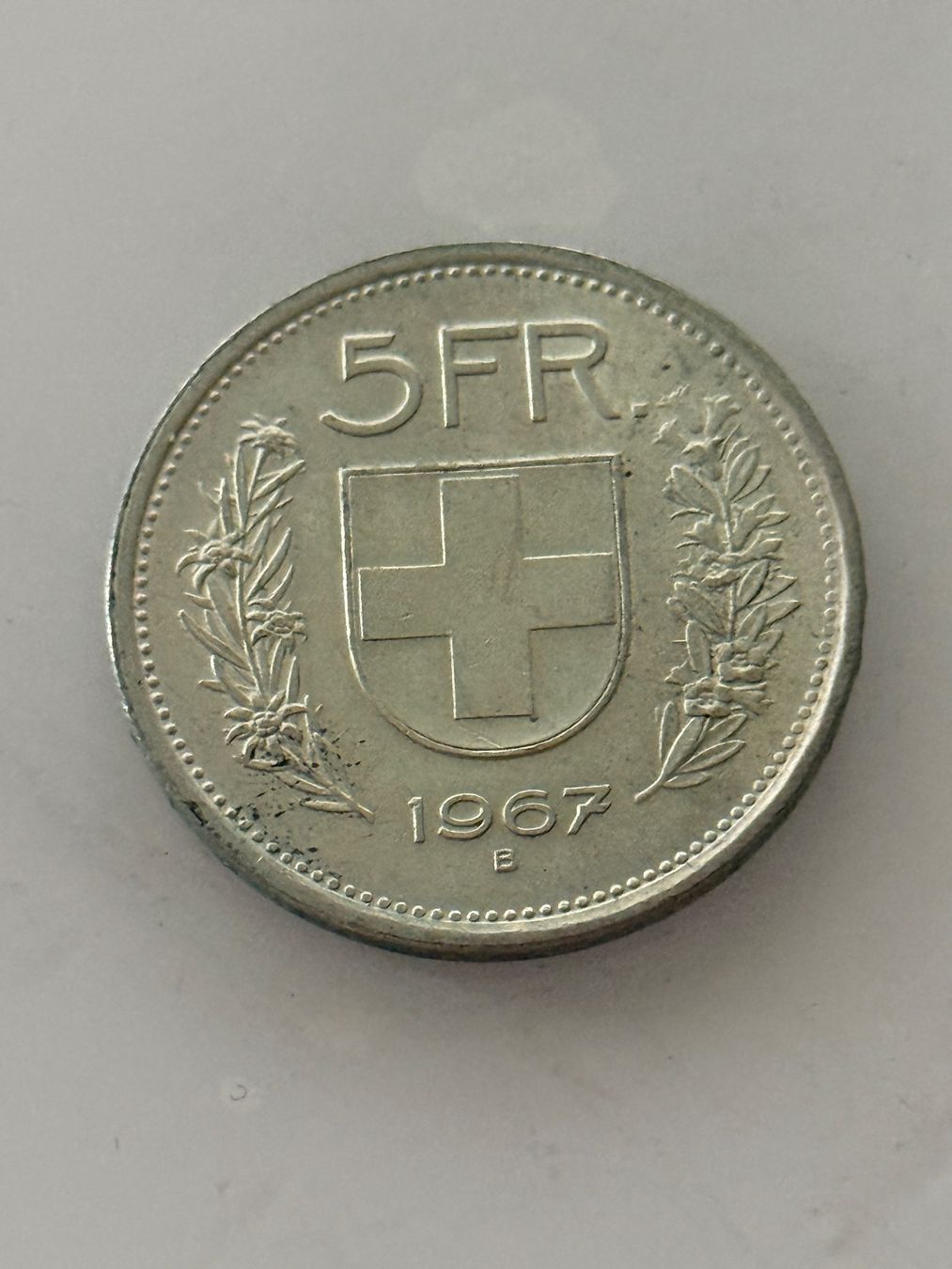Toutes les monnaies: 5 Franken 1967  Silber – D'occasion à Wallisellen par SWISS_SILVER1 1