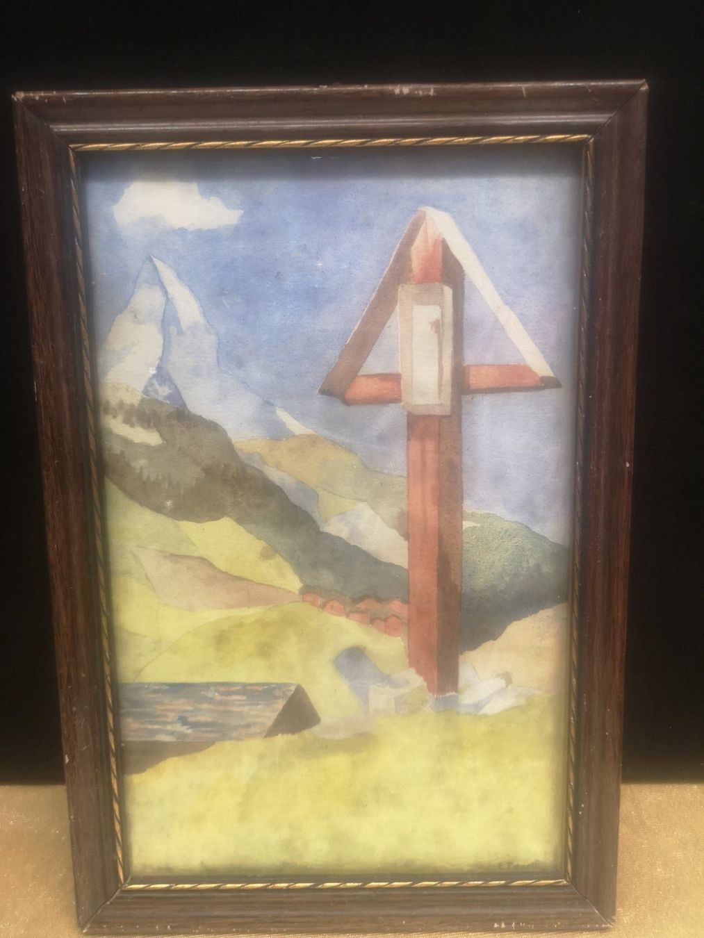 Tableaux: AQUARELLE SIGNÉE – D'occasion à Genève par Qanil77