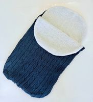 Warmer Fussack für Kinderwagen und Kinderbett (Länge 66 cm)