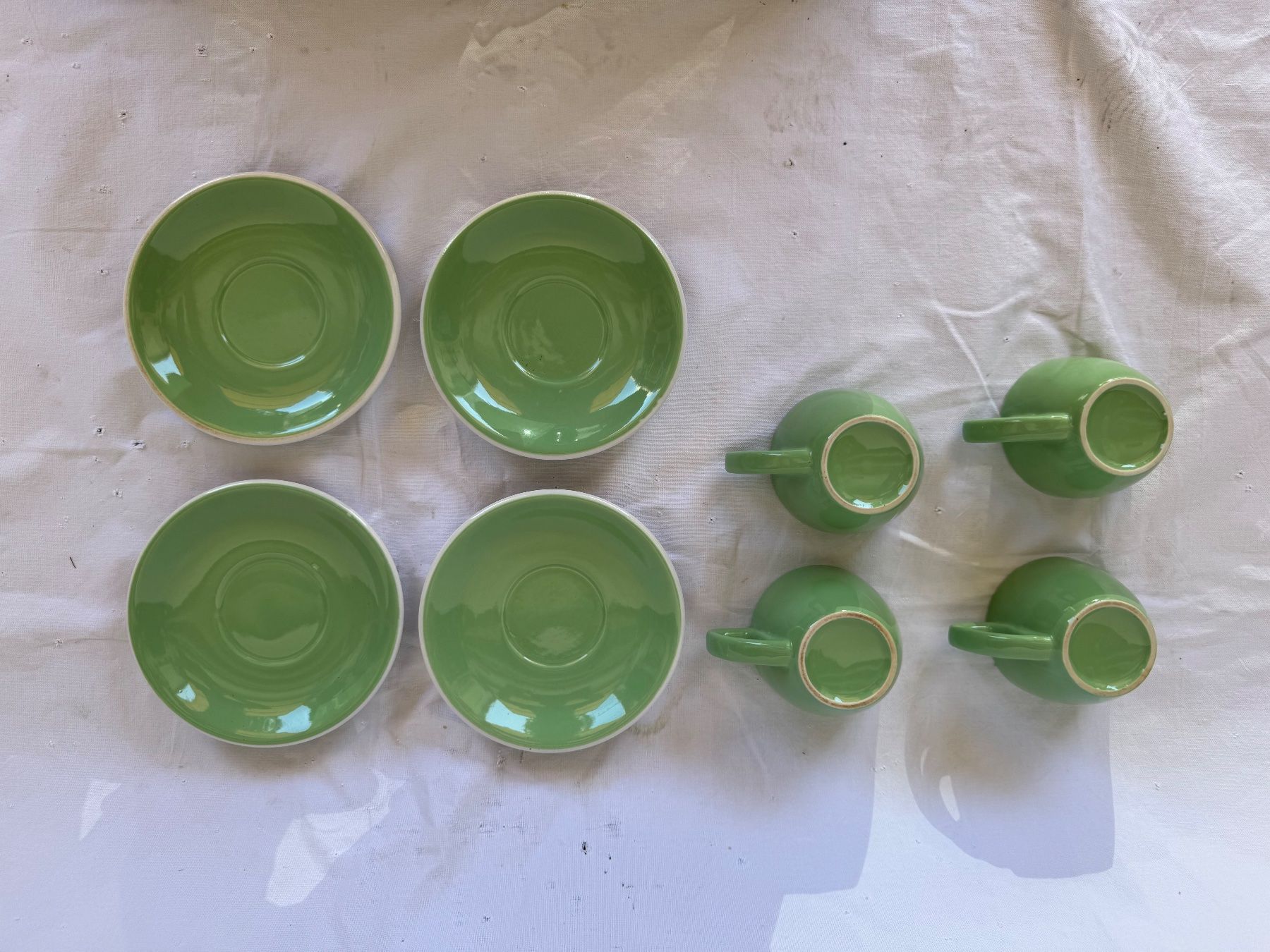 Rössler Tazze: Tasse café Rössler vert Design Rössler Kaffeetasse grün – Usato da GRAND - LANCY venduto da petitpain67 2
