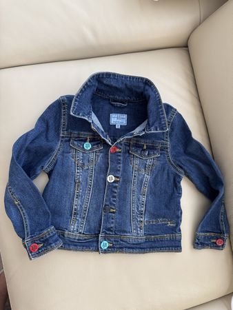 Kinder Jeans Jacke, Harmon Blaine, Gr. 104, Top Zustand