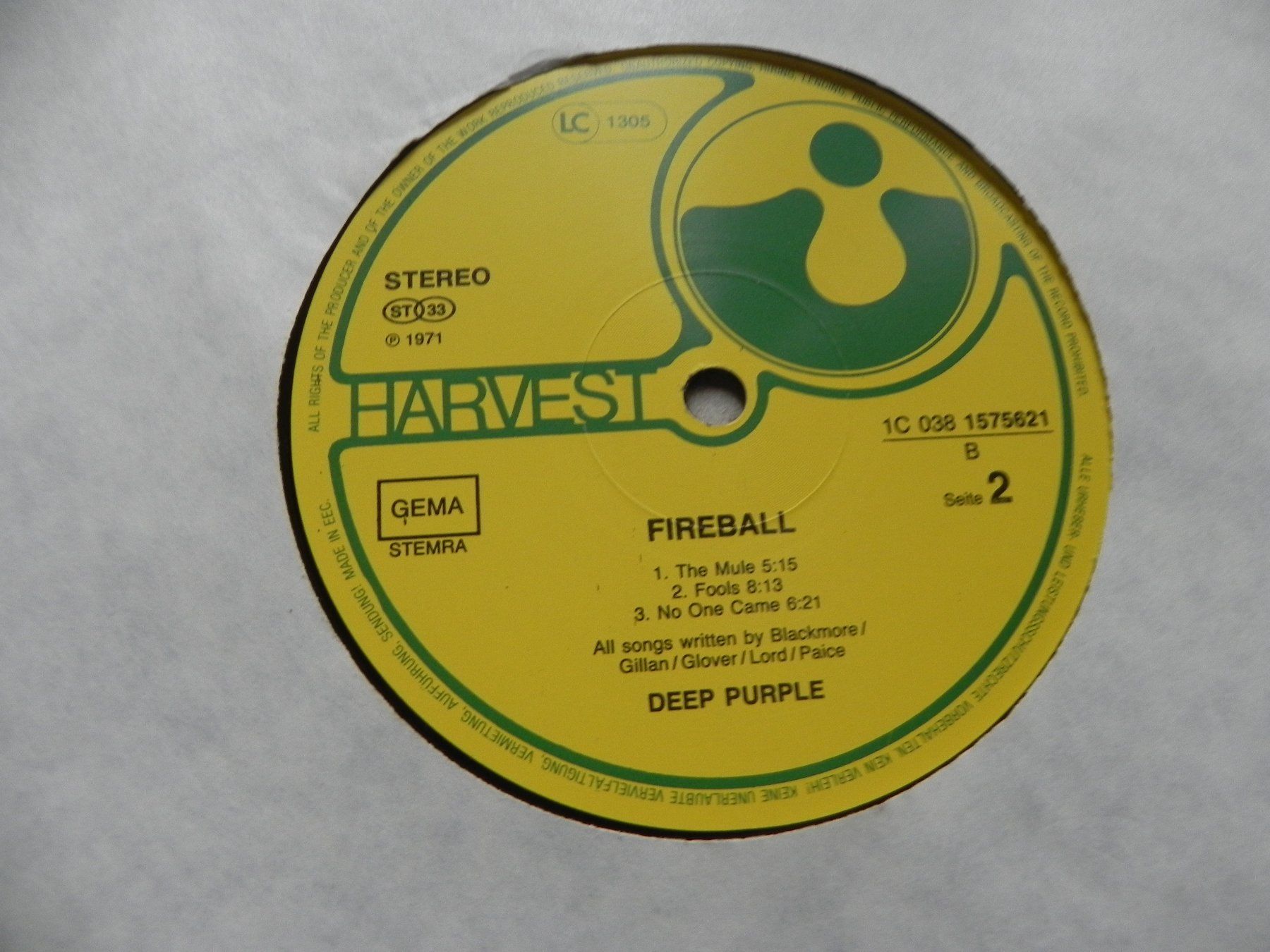 Schallplatten: LP Engl. Rock Deep Purple Fireball Made in Germany – Gebraucht aus Siebnen von krimsie 4